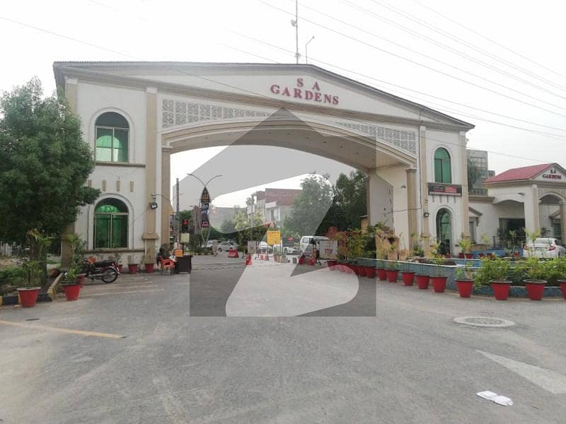 5 Marla Plot File For Sale in Sa Garden Lahore Bader Block On Installment