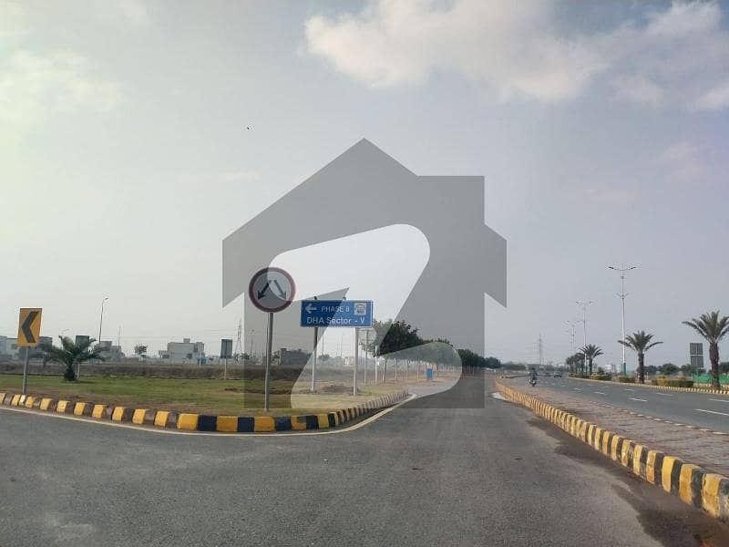 Best Location 1 Kanal Residential Plot No 1424 For Sale In Dha Phase 8 V Block