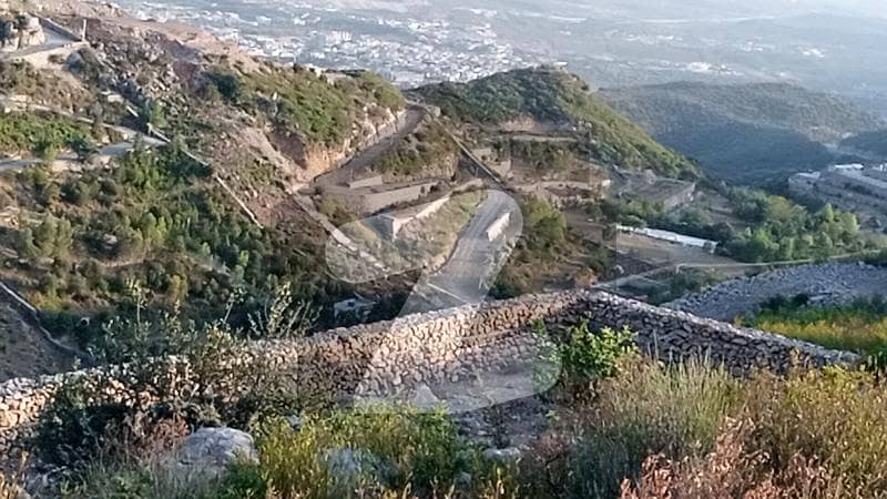 Top Of The Margalla Hills Islamabad & Khanpur Dame View 2 Kanal Plot For Sale