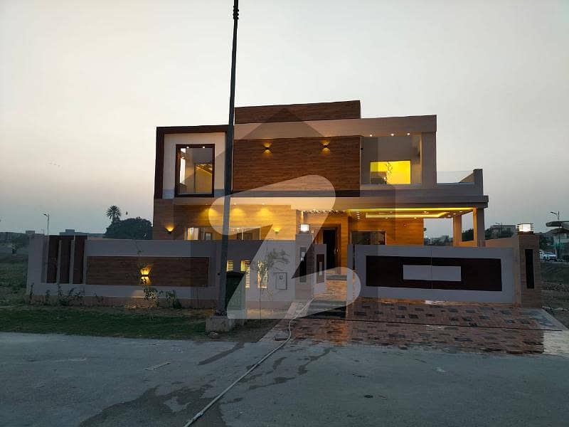 Spanish Brand New Facing Park Bungalow Available For Sale In Johar Town