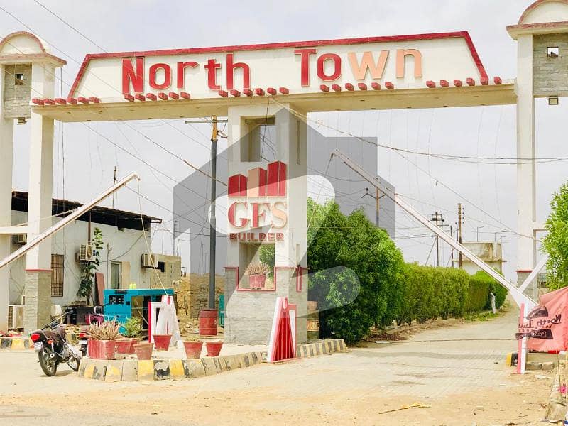 A Good Option For Sale Is The Commercial Plot Available In North Town Residency In Karachi
