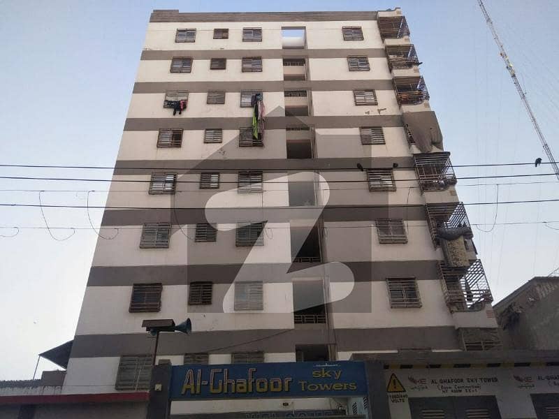 1 Bed + 1 Lounge Flat For Sale In New Building  Al-ghafoor Sky Tower