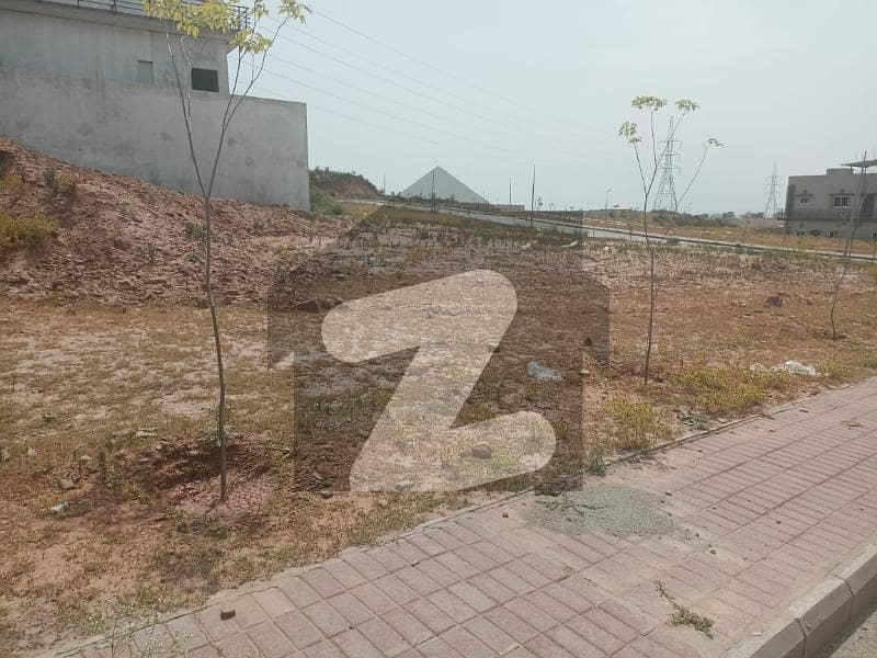 1 Kanal Corner Boulevard Plot For Sale In Bahria Town Phase 8 Sector P