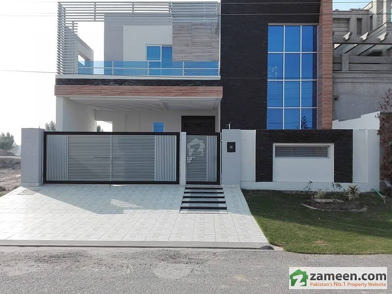 10 Marla Facing Park Double Storey House For Sale In Wapda Town