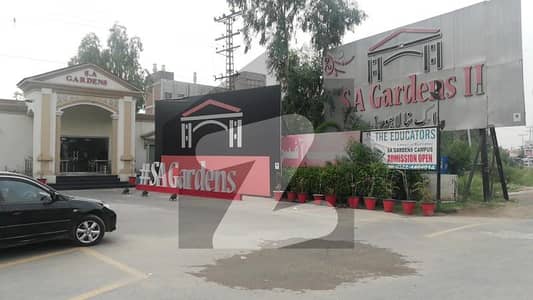 2 Marla Commercial Plot For Sale In Sa Garden Arslan Block