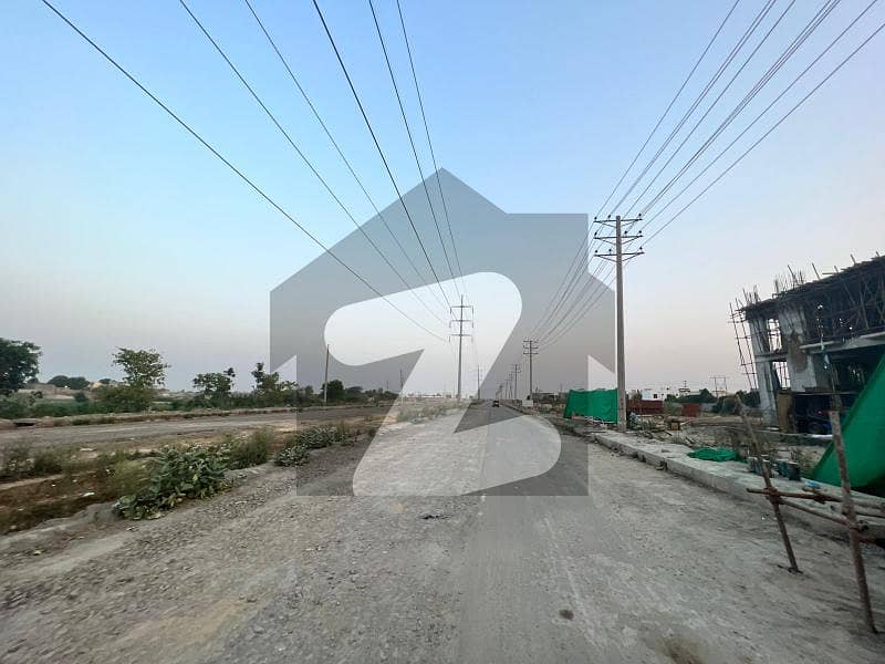 04 Marla Developing Commercial Plot For Sale In State Life Housing Society