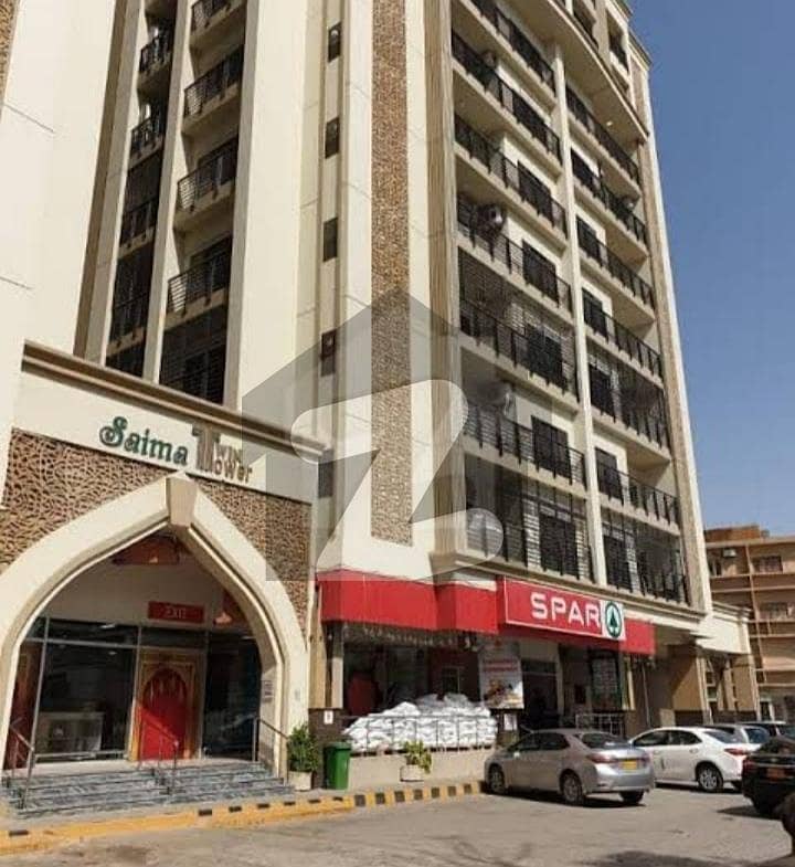 Flat Is Available For Sale At Saima Twin Tower