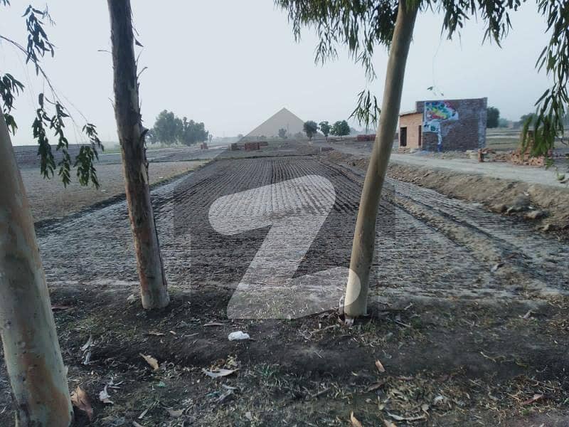 35 Marla Commercial Plot For Sale On Main Riwind Kasur Road, Housing Society K  Front  Gate Pay