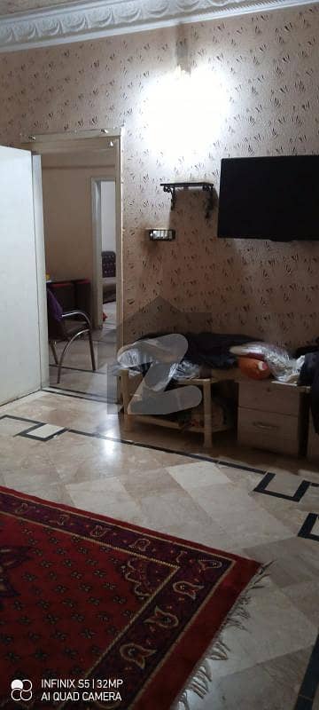 120 Yard Without Owner Separate Entrance 2 Bed DD Portion Near Iqra University Road