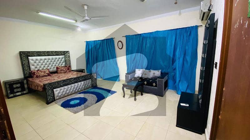 Fully Furnished, 8 Marla, Double Story, 3 Bed With Attached Bath, Drawing, 2 T. v. Lounges