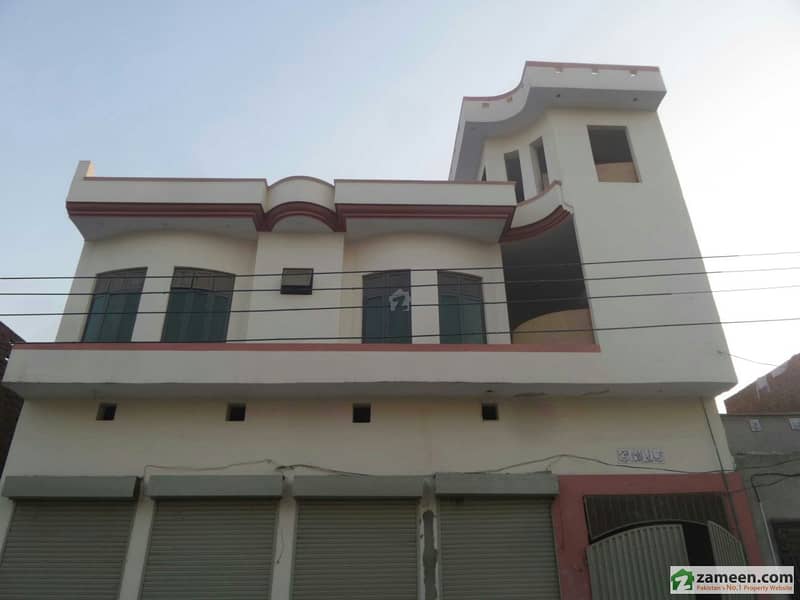 Triple Story Beautiful Commercial Building For Sale At Hussnain Super Market, Okara