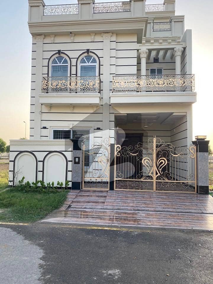 5 Marla Brand New Spanish Design House For Sale In Wafi City Housing Gujranwala Block-hh