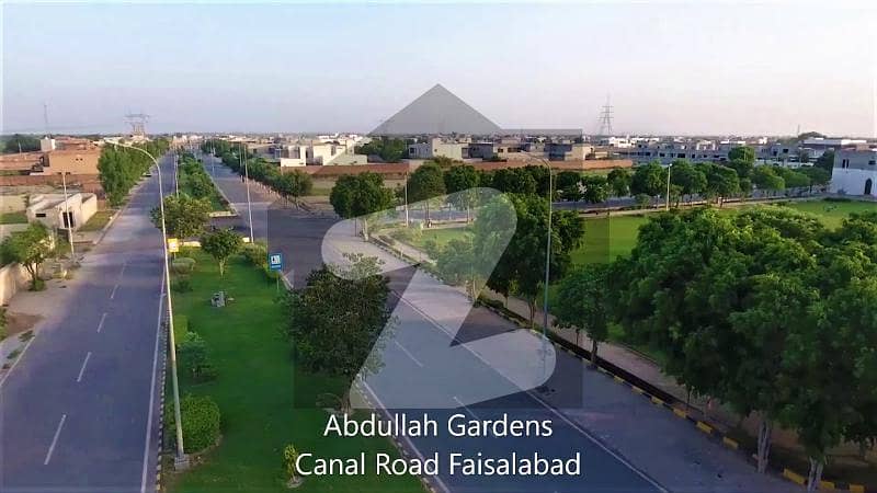 عبداللہ گارڈن فیصل آباد میں 1 کنال رہائشی پلاٹ 3.15 کروڑ میں برائے فروخت۔