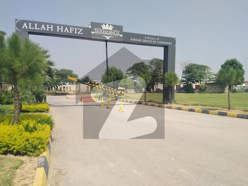 Taj Residencia 8 Marla Residential Plot File Is Available For Sale In Very Reasonable Price