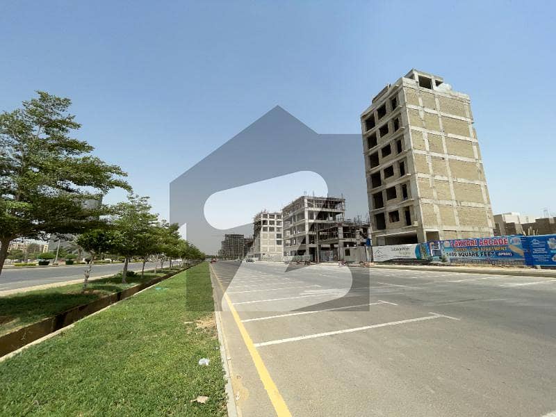 900sqft Outer 2 Bed Apartment Head Office Facing Midway Commercial Bahria Town Karachi. Video Attached