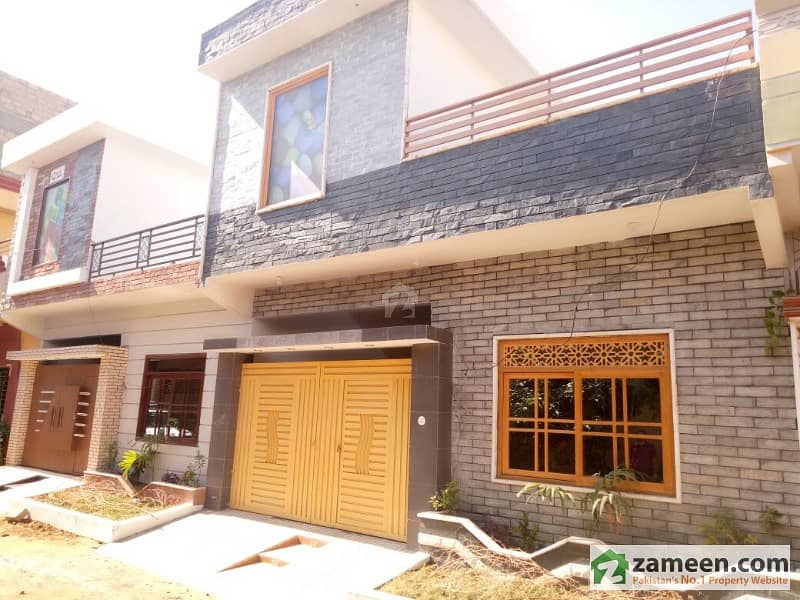 120 Sq Yards Brand New House For Sale