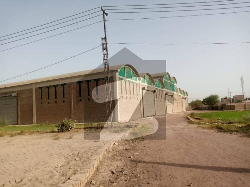 30,000 Sq. Feet Industrial Warehouse Shell Structure Concrete Flooring With Remote Motorized Shutter Gate Available For Rent