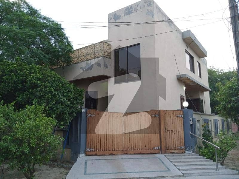 Corner House With Basement For Sale In P1 Block