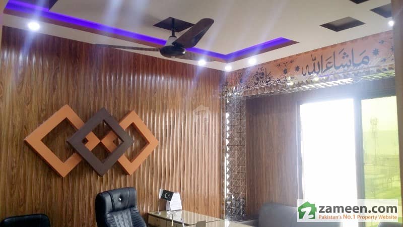 Furnished Office For Sale On Main Road Shahbaz Town