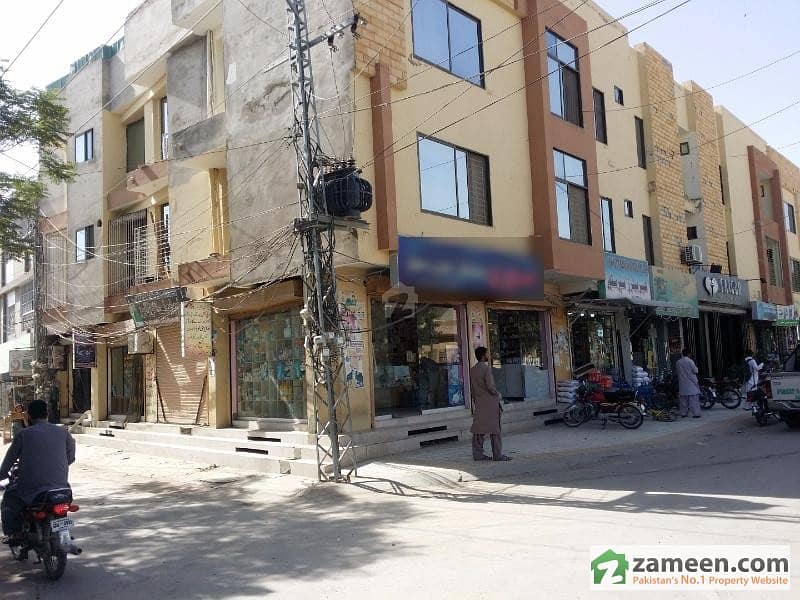 2 Shops For Sale With Basement In Shahbaz Town Phase 2