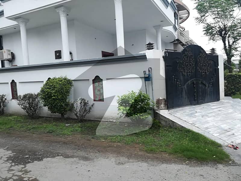 10 Marla Corner House For Sale in Muhafiz Town Block-C