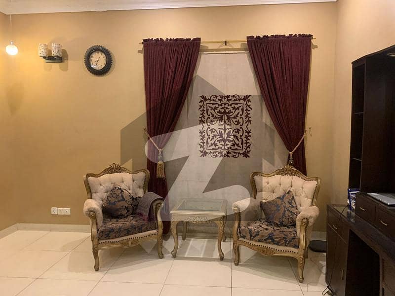 Fully Furnished Ground Portion Available For Rent In Dha Phase 8 Karachi