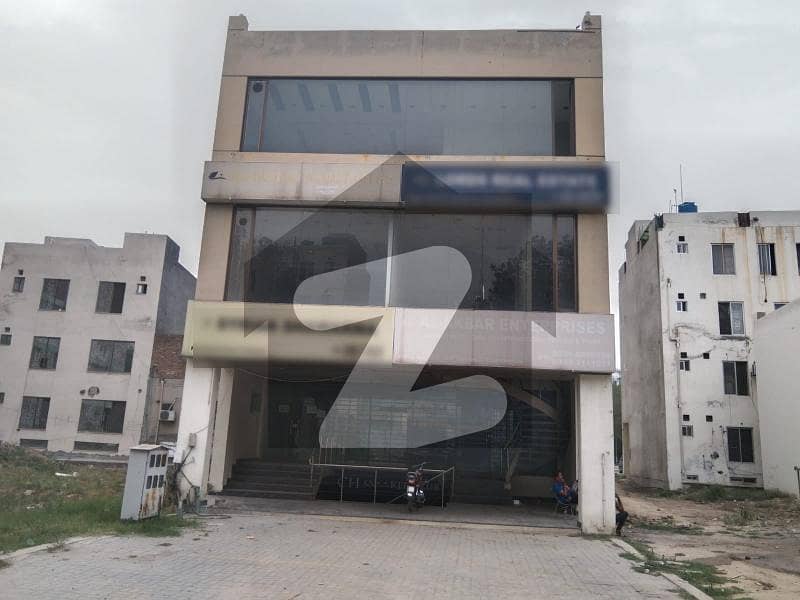 8 MARLA COMMERCIAL PLAZA FOR SALE IN SECTOR C SIDE A  BAHRIA TOWN LAHORE
