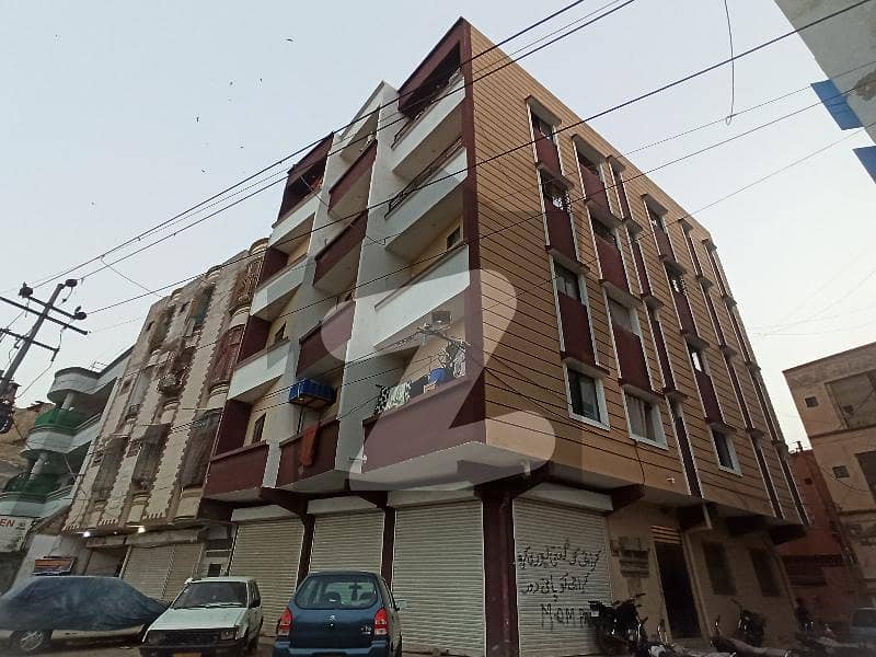 New Building 1st Floor Flat Is Available For Sale 2 Bed Lounge In Builder Condition In Andamor Sector 7d2 North Karachi Good Ventilation And  Parking Available