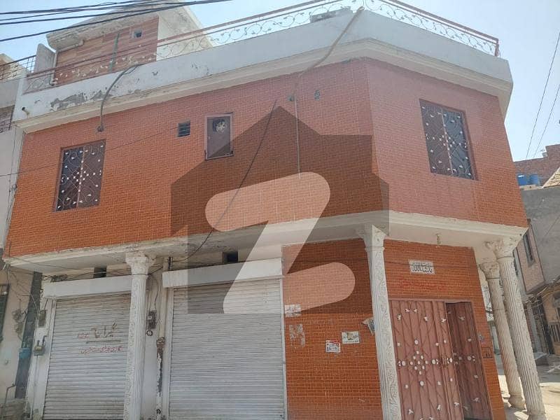 2 marla Semi commercial house 2 shops and with separate commercial meter of shops