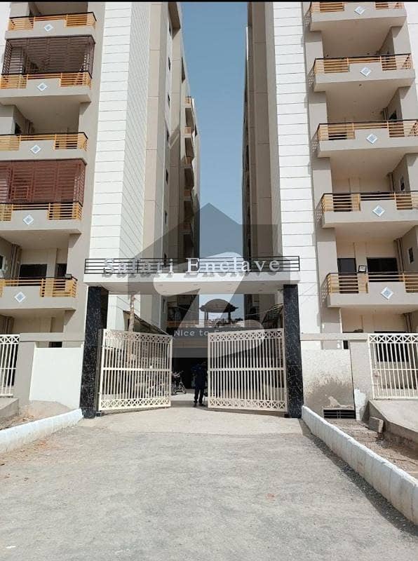 سفاری اینکلیو آپارٹمنٹس یونیورسٹی روڈ کراچی میں 2 کمروں کا 3 مرلہ فلیٹ 65 لاکھ میں برائے فروخت۔