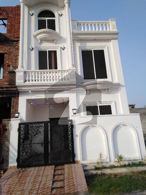 3 Marla Double Storey House Brand New Corner House Ideal And Hot Location