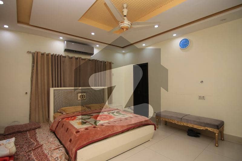 10 Marla Facing Park Corner Slightly Used Beautifully Designed Modern House For Rent In Divine Garden Airport Road Lahore