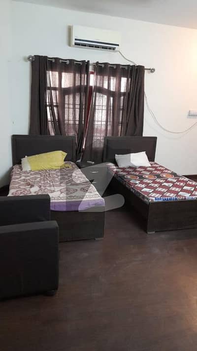Dha phase 2 fully  furnished 1 bed available for rent in 1 kanal house
