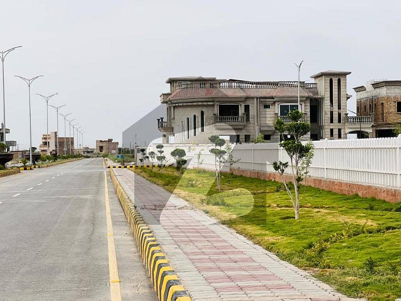 South Face 2 Kanal Pair Top Prime Location Plots For Sale At Lowest Rate In Sector-A DHA Peshawar
