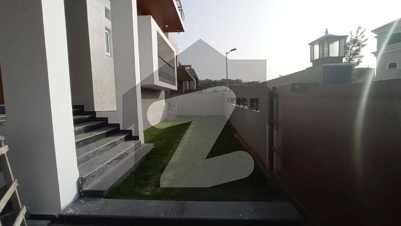 Brand New Independent Ground Portion With Independent Lawn And Car Space Available For Rent In Phase 7 Intellectual Village