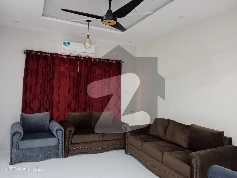 10 Marla Furnished Portion Available For Rent In Bahria Town Phase 3