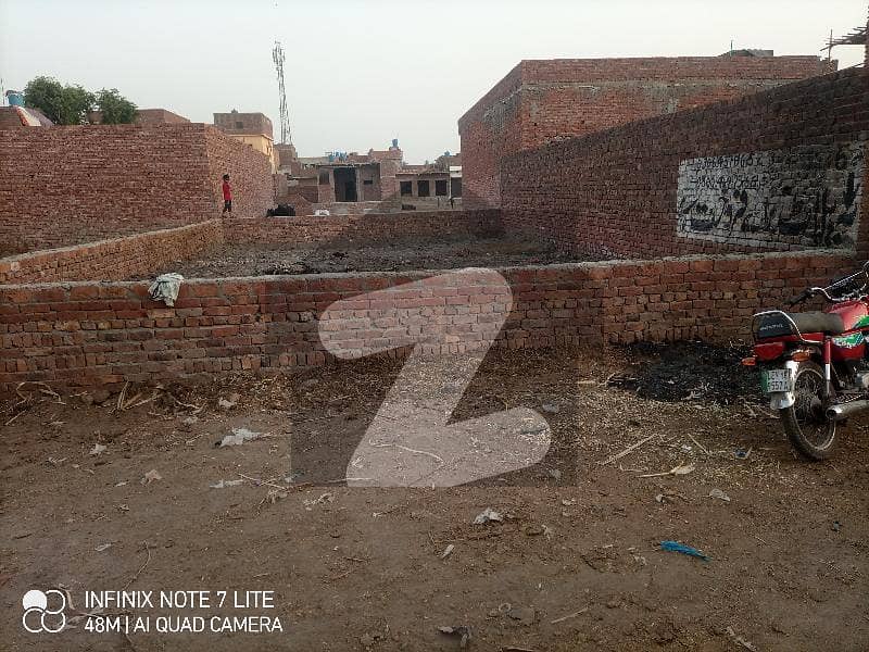 Plot 6.31 Marla Demand 48 Lac In Mian Colony Yousaf Park Shahdara Lahore