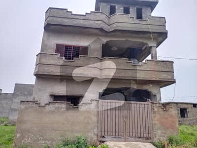 Gray Structure Double Storey For Sale at Kalyal Road Rawalpindi