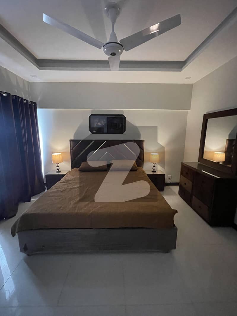 Two Bed Brand New Fully Furnished Apartment Available For Rent In Family Building