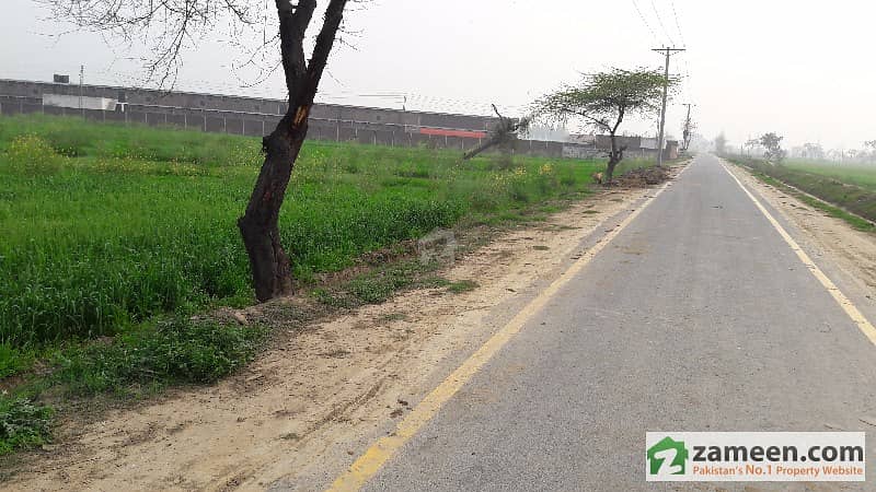 3 Acre Agriculture Land For Sale Main Burki Road 255 Ft Front Near DHA Phase 7 CCA4