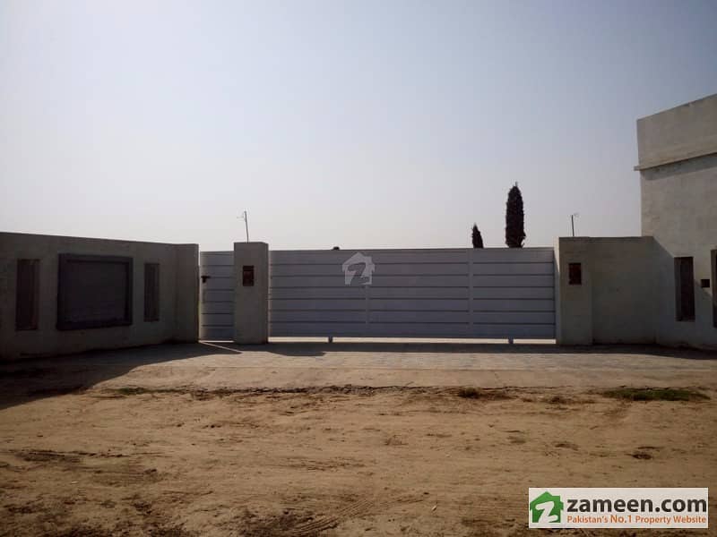 27 Kanal Brand New Double Gated Beautiful Farm House Is Available For Sale