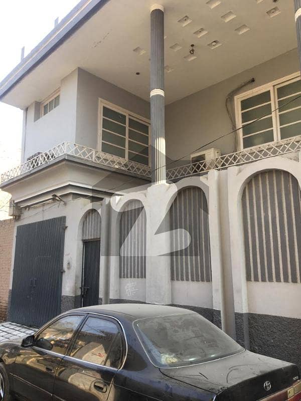 10 Marla Double Storey House For Sale In Commercial Area In Sardar Ahmad Jan Colony, Main Charsadda Road Peshawar