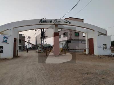 400 Sq Yards Commercial Plot For Sale In Saima Green Valley