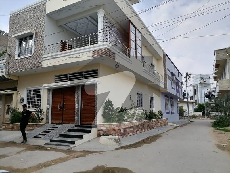 Corner Ideal House For Sale In Saadi Town - Block 1
