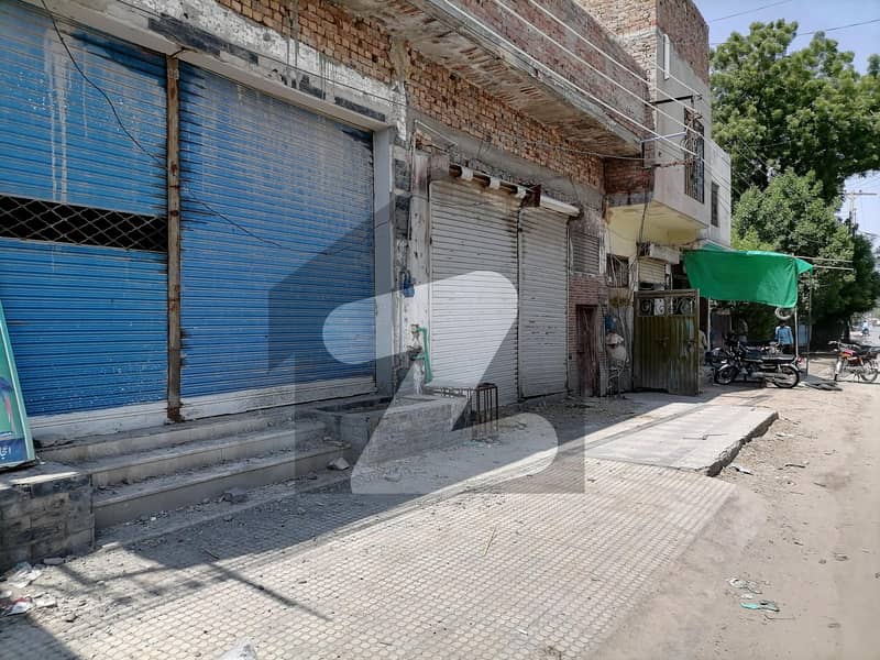 10 Marla Commercial Hall + 4 Shutter Shop For Sale On Trust Colony Road