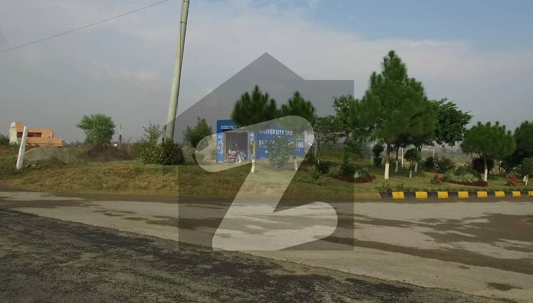 Spacious 1600 Square Feet Commercial Plot Available For sale In University Town - Block C