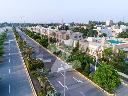 7.75 Marla Facing Park Commercial Plot For Sale In Dream Gardens Lahore.