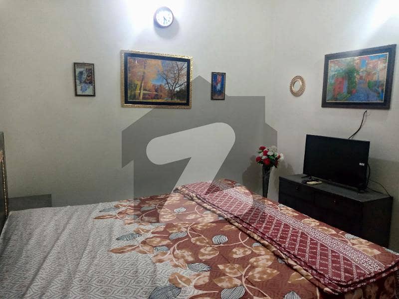 Fully Furnished Apartment At Ground Floor Very Cheap Price 52000 one month rent