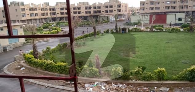 Chance Deal 2 Bed Lounge Ready To Move Flat For Sale Available 1st Floor In Gohar Green City Society Behind Malir Court Karachi