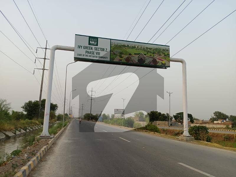 Ideal Location 10 Marla Residential Plot for sale in IVY Green Z4-Block DHA Phase 8